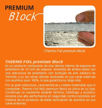 Thermo RAD Premium Block - AislaCom