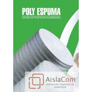 Poly espuma Aluminizada